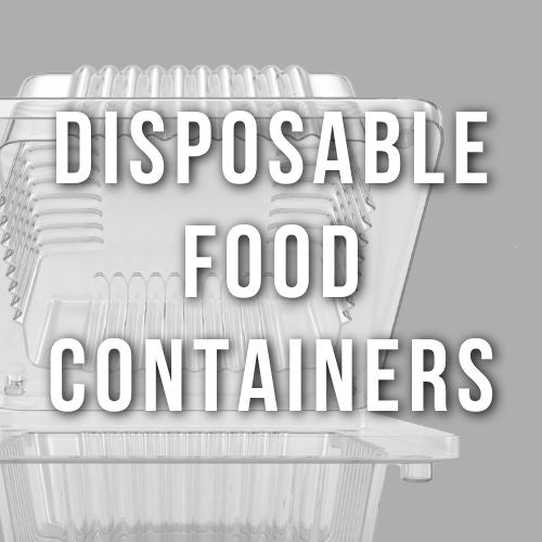 Disposable Food Tubs & Containers