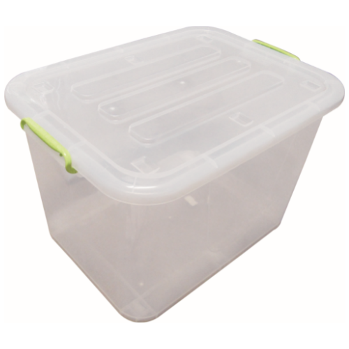 UTILITY BIN 150lt CLEAR
