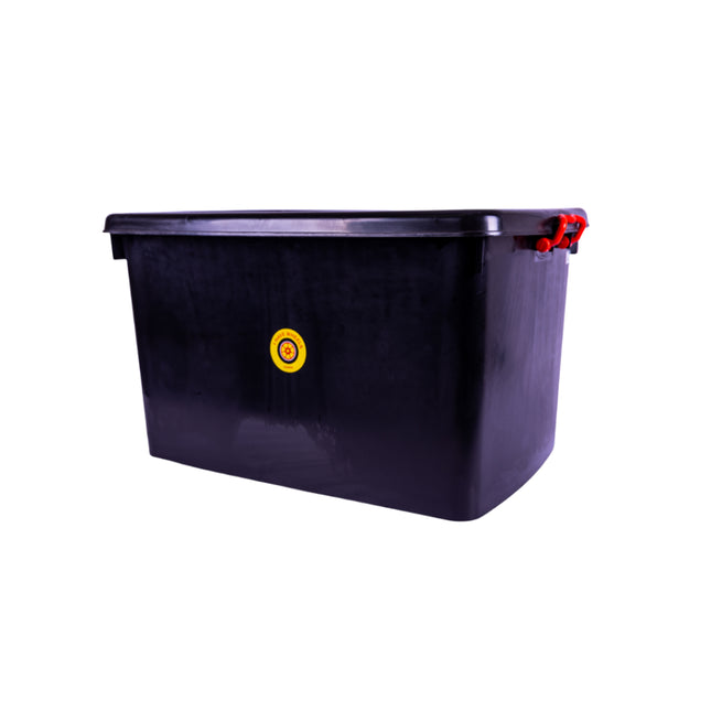 UTILITY BOX 85lt BLACK RECYCLED