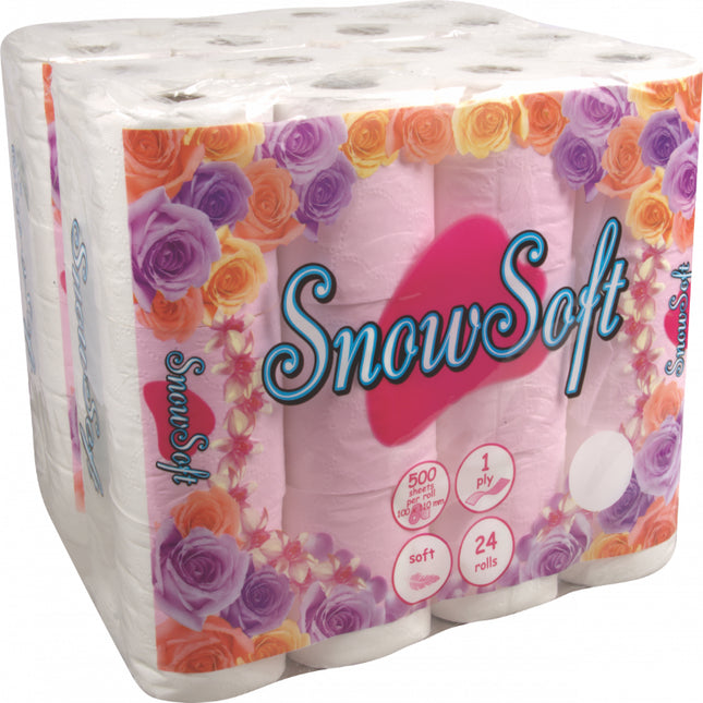 SNOW SOFT TOILET PAPER 1ply