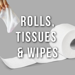 Collection image for: Rolls, Tissues & Wipes