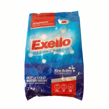 EXELLO WASHING POWDER 3kg