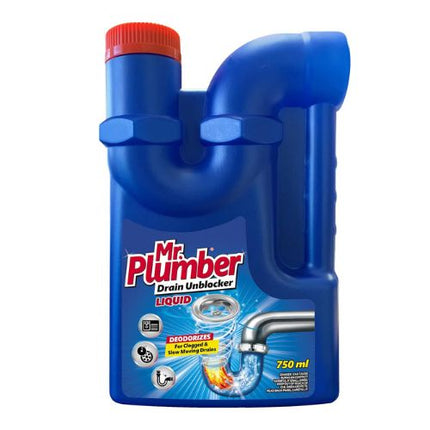 MR PLUMBER DRAIN UNBLOCKER LIQUID 750ml