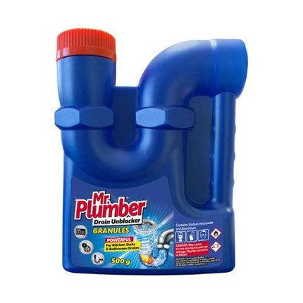MR PLUMBER DRAIN UNBLOCKER GRANULES 500g