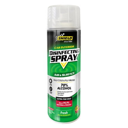 CAR INTERIOR DISINFECTANT SPRAY 70% ALCOHOL 500ml