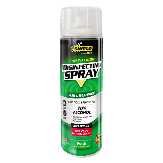 CAR INTERIOR DISINFECTANT SPRAY 70% ALCOHOL 500ml