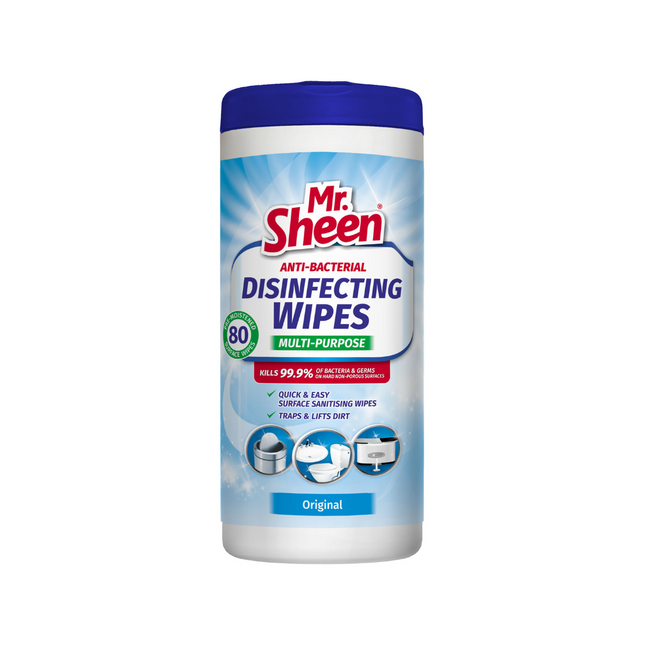 ANTI-BACTERIAL DISINFECTING WIPES 80's