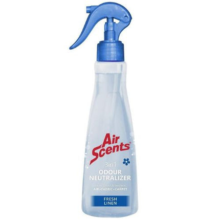 3 IN 1 FRAGRANCE ODOUR NEUTRALIZER MIST FRESH LINEN 350ml