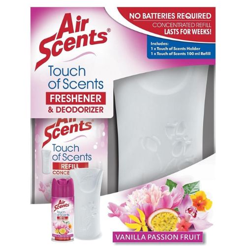 TOUCH OF SCENTS BOX VANILLA PASSION FRUIT