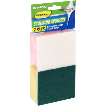 SCOURING SPONGES 2pc