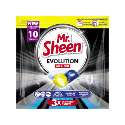 EVOLUTION DISHWASHER CAPSULES 10's