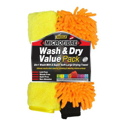 MICROFIBRE WASH n DRY VALUE PACK