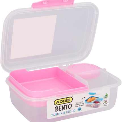 BENTO MUNCH ON THE GO 1.6lt CLEAR