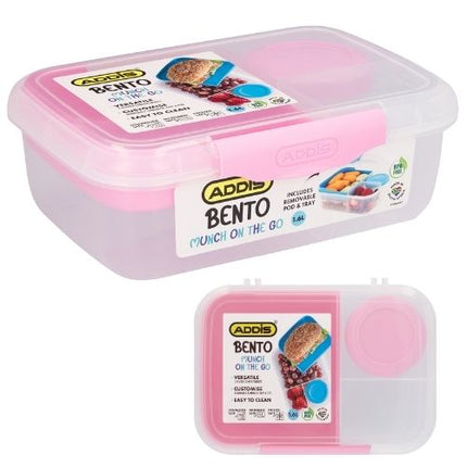 BENTO MUNCH ON THE GO 1.6lt CLEAR