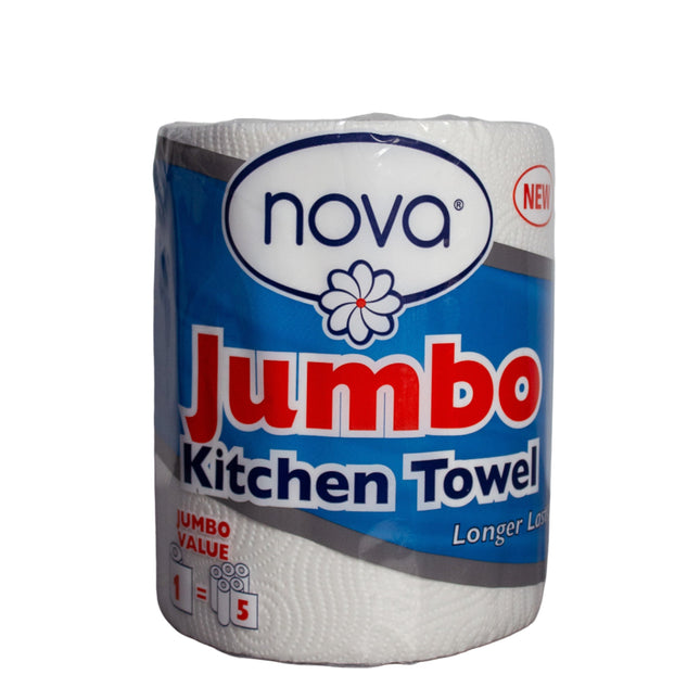 NOVA JUMBO KITCHEN TOWEL 2ply 250 SHEETS