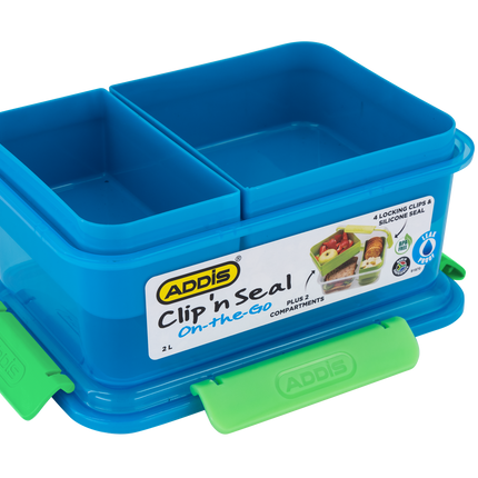 CLIP & SEAL ON THE GO 2lt  BLUE