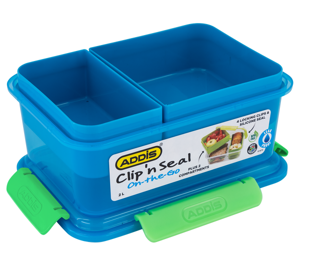 CLIP & SEAL ON THE GO 2lt  BLUE