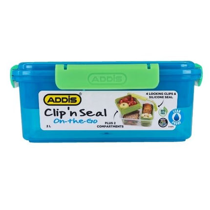 CLIP & SEAL ON THE GO 2lt  BLUE