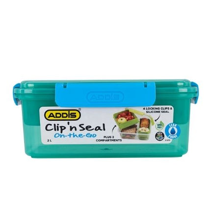 CLIP & SEAL ON THE GO 2lt GREEN