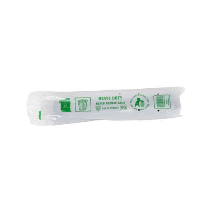 REFUSE BAG ON ROLL HD BLACK 30mic 750x950mm