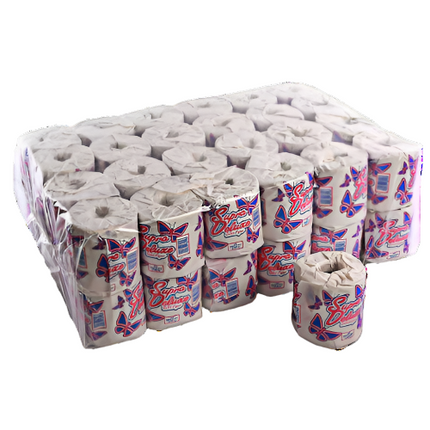 SUPRA DELUXE TOILET PAPER 1ply