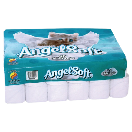 ANGEL SOFT TOILET PAPER 48 ROLLS