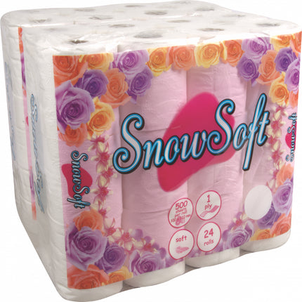 SNOW SOFT TOILET PAPER 1ply