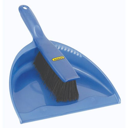 DUSTPAN & BRUSH BLUE