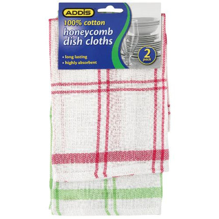 HONEYCOMB DISH CLOTH 2pc