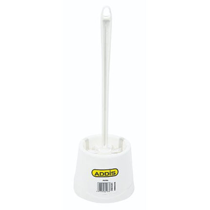 ECONOMY TOILET BRUSH WHITE