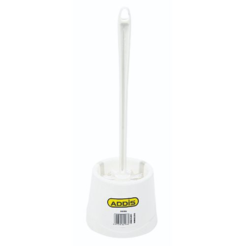 ECONOMY TOILET BRUSH WHITE