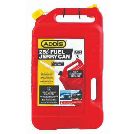 FUEL JERRY CAN 25lt RED