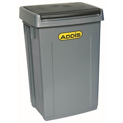 BIGGA BIN 60lt SILVER