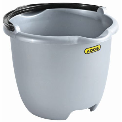 BUCKET WITH HANDLE 9lt SILVER