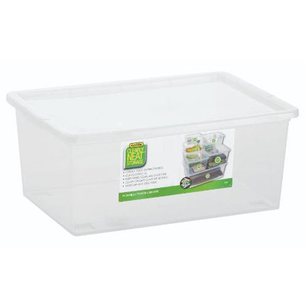 CLEARLY NEAT BOX 15lt CLEAR