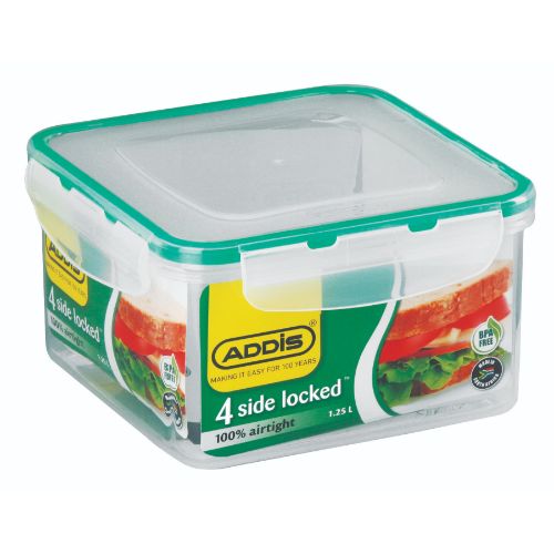 4SL SQUARE SAVER 1.25lt CLEAR