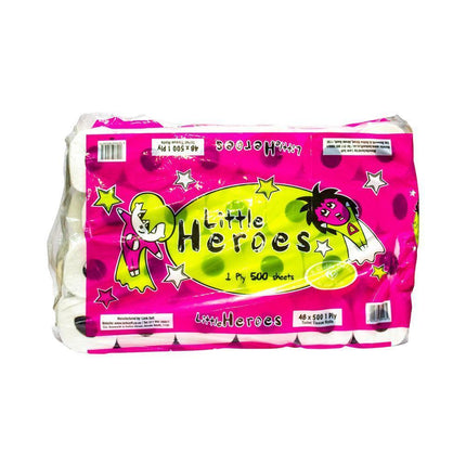 LITTLE HEROES VIRGIN TOILET PAPER LITE 48s