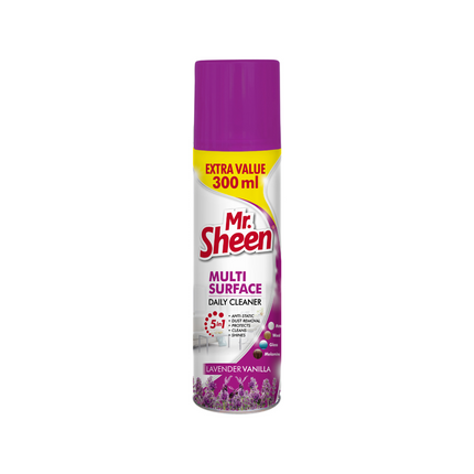 CLEAN & SHINE MULTI SURFACE CLEANER 300ml LAVENDER VANILLA