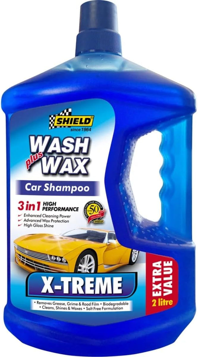 XTREME WASH + WAX SHAMPOO 2lt