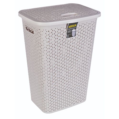 HI DESIGN LAUNDRY HAMPER STONE