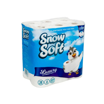 SNOWSOFT  2PLY 350 SHEETS 18's