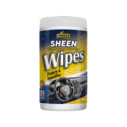 WIPES SHEEN INTERIOR 25pc