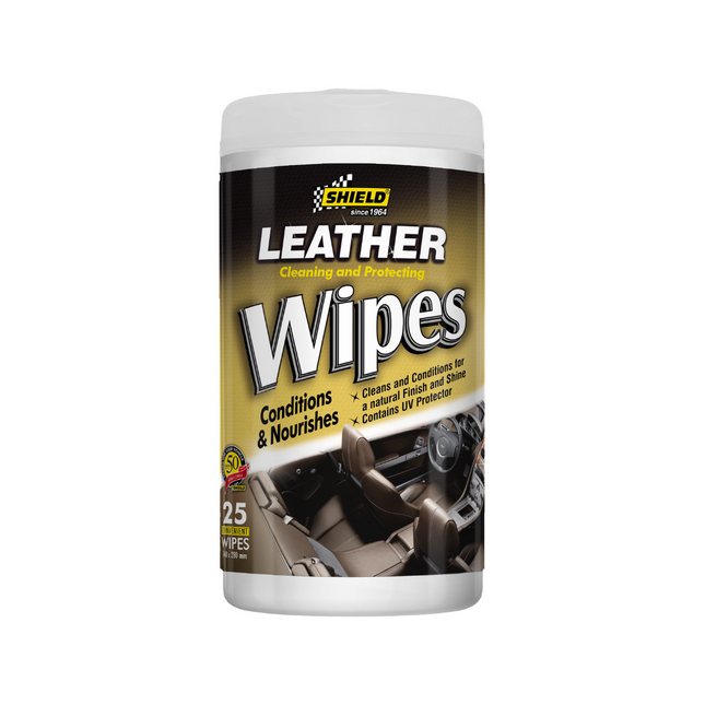 WIPES LEATHER CARE 25pc