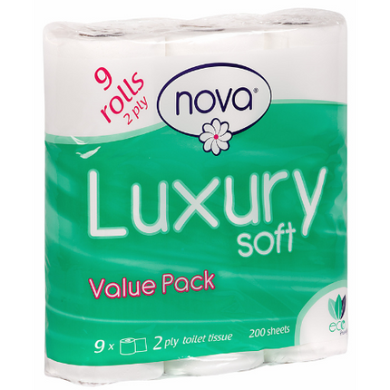 TOILET TISSUE 2ply 9s 200 Sheets